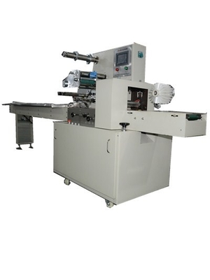 Hardware Screw Packing Machine , Starved Feeding Shut Down Horizontal Flow Pack Machine