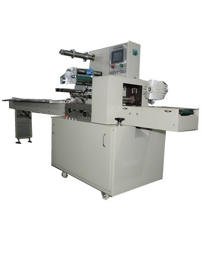 Hardware Screw Packing Machine , Starved Feeding Shut Down Horizontal Flow Pack Machine